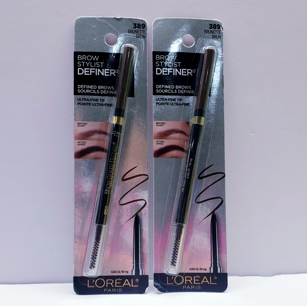 L'Oreal Paris Brow Stylist Definer Eyebrow Mechanical Pencil, 389 BRUNETTE (2)